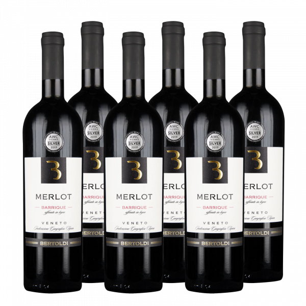 6er Merlot Barrique Veneto IGT Bertoldi