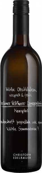 Edelbauer Grüner Veltliner Kamptal DAC Bio